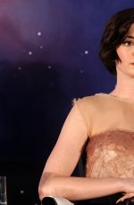 ANNE HATHAWAY at Interstellar Press Conference in West Shangai
