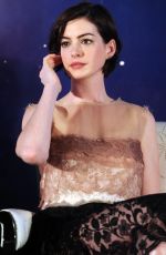 ANNE HATHAWAY at Interstellar Press Conference in West Shangai