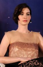 ANNE HATHAWAY at Interstellar Press Conference in West Shangai