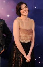 ANNE HATHAWAY at Interstellar Press Conference in West Shangai