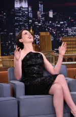 ANNE HATHAWAY at Tonight Show Starring Jimmy Fallon in Hollywood ...