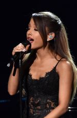 ARIANA GRANDE Performs at 2014 American Music Awards in Los Angeles