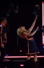 ARIANA GRANDE Performs at 2014 CMA Awards in Nashville