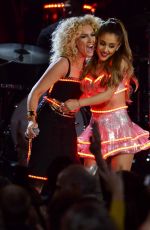 ARIANA GRANDE Performs at 2014 CMA Awards in Nashville