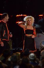 ARIANA GRANDE Performs at 2014 CMA Awards in Nashville