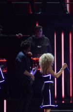 ARIANA GRANDE Performs at 2014 CMA Awards in Nashville