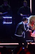 ARIANA GRANDE Performs at 2014 CMA Awards in Nashville