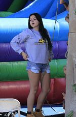 ARIEL WINTER in Cutoffs at Farmer