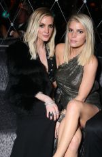 ASHLEE and JESSICA SIMPSON at The Hunger Games: Mockingjay – Part 1 Premiere in Los Angeles
