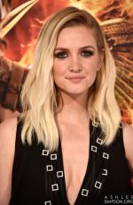 ASHLEE SIMPSON at The Hunger Games: Mockingjay – Part 1 Premiere in Los Angeles