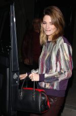 ASHLEY GREENE and CARA SANTANA Out for Dinner at Craig