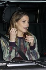 ASHLEY GREENE and CARA SANTANA Out for Dinner at Craig