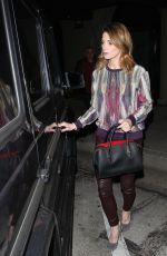 ASHLEY GREENE and CARA SANTANA Out for Dinner at Craig