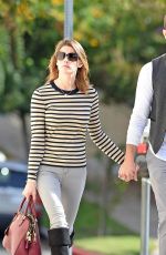 ASHLEY GREENE and Paul Khoury Out and About in Studio City
