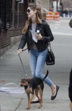 ASHLEY GREENE Arrives on the Set of Urge in New York