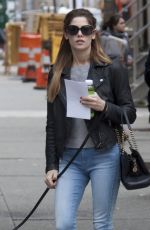 ASHLEY GREENE Arrives on the Set of Urge in New York