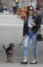 ASHLEY GREENE Arrives on the Set of Urge in New York