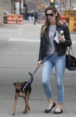 ASHLEY GREENE Arrives on the Set of Urge in New York