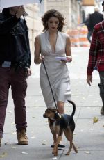 ASHLEY GREENE on the Set of Urge in New York 1211