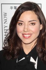 AUBREY PLAZA at Equality Now’s Make Equality Reality Event in Los Angeles