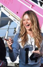 BEHATI PRINSLOO Departing for the London for 2014 Victoria