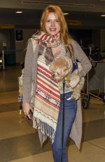 BELLA THORNE Arrives at JFK Airport in New York 1111