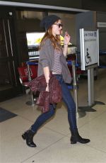 BELLA THORNE at LAX Airport in Los Aneles 1411