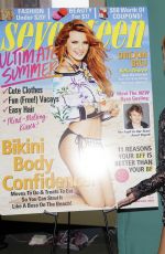 BELLA THORNE at Seventeen Magazine, June 2014 Issue Cover Celebration
