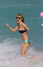 BELLA THORNE in Bikini on the Beach in Miami 1711