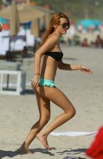 BELLA THORNE in Tiny Bikni on the Beach in Miami