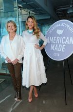 BLAKE LIVELY at Martha Stewart American Made Summit in New York