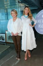 BLAKE LIVELY at Martha Stewart American Made Summit in New York