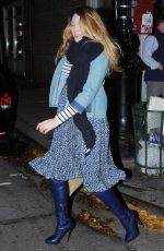 BLAKE LIVELY Leaves Christian Louboutin Store in New York