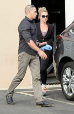 BRITNEY SPEARS Leaves a Gym in Westlake Village 1911