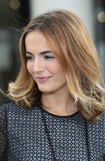 CAMILLA BELLE on the Set of Extra in Universal City 1311