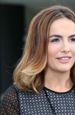 CAMILLA BELLE on the Set of Extra in Universal City 1311
