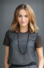 CAMILLA BELLE on the Set of Extra in Universal City 1311