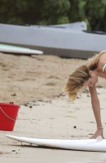CANDICE SWANEPOEL at VS Photoshoot in the Carribean 0911