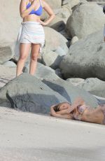 CANDICE SWANEPOEL in Bikini at Photoshoot in Caribbean