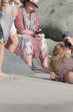 CANDICE SWANEPOEL in Bikini at Photoshoot in Caribbean