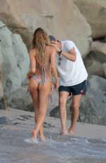 CANDICE SWANEPOEL in Bikini at Photoshoot in Caribbean