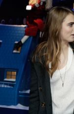 CARA DELEVINGNE and KATE MOSS at Printemps Christmas Decorations Inauguration in Paris