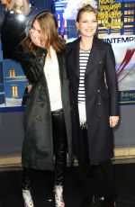 CARA DELEVINGNE and KATE MOSS at Printemps Christmas Decorations Inauguration in Paris