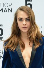 CARA DELEVINGNE at Topshop Topman Store Opening in New York