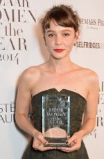CAREY MULLIGAN at Harper’s Bazaar Women of the Year Awards