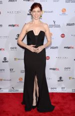 CARRIE PRESTON at International Academy of Television Arts & Sciences Emmy Awards in New York