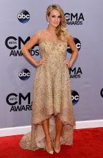 CARRIE UNDERWOOD at 2014 CMA Awards in Nashville