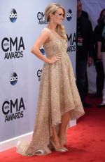 CARRIE UNDERWOOD at 2014 CMA Awards in Nashville