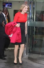 CHALOTTE HAWKINS Leaves ITV Studios in London
