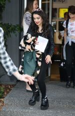 CHARLI XCX Leaves Dancing with the Stars Show in Melbourne